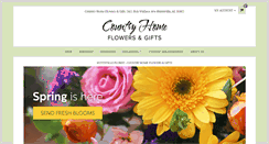 Desktop Screenshot of countryhomeflorist.com